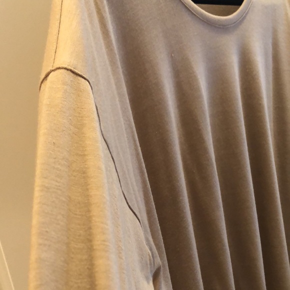 🟤 Blanque Greige Ultra soft long sleeved swing top you’ll love to wear! - Picture 3 of 5